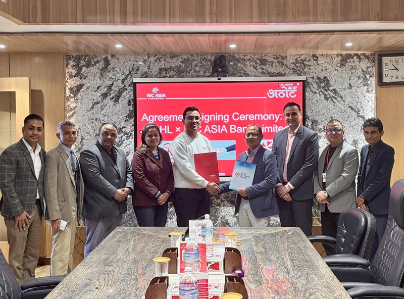 एनआईसी एशियाले नेपाल पे कार्ड जारी गर्ने