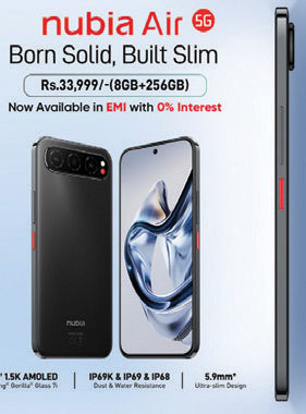 जेडटीईको नुबिया एयर र नुबिया भी८० किस्ताबन्दीमा