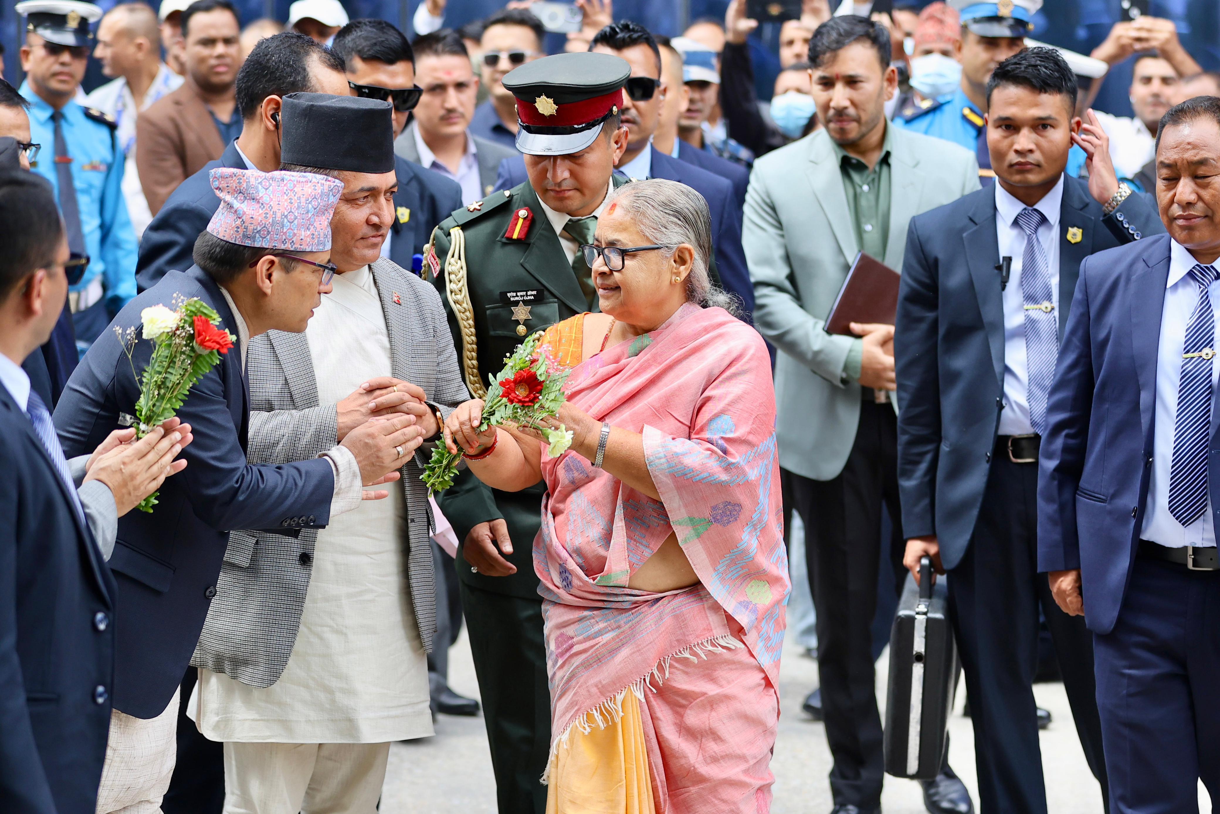 ‘म पदको स्वाद लिन आएकी होइन’