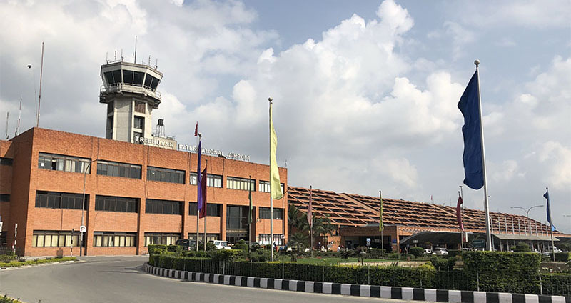 त्रिभुवन विमानस्थल साँझ ६ बजेसम्म बन्द