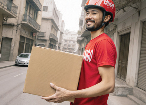 काठमाडौंमा याङ्गोको डेलिभरी सेवा