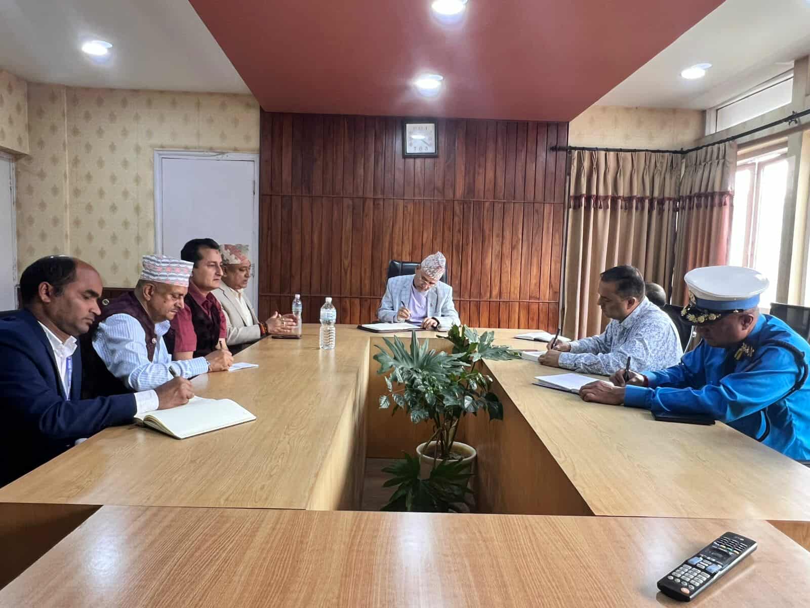 चाडपर्वमा यातायात व्यवस्थित गर्न उच्चस्तरीय समिति गठन गर्ने निर्णय