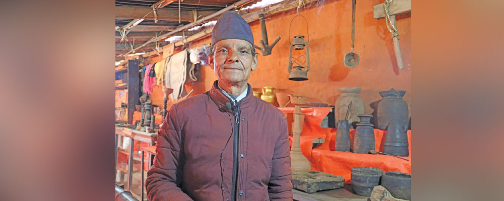 संग्रहालयमा समर्पित शिवहरि सर