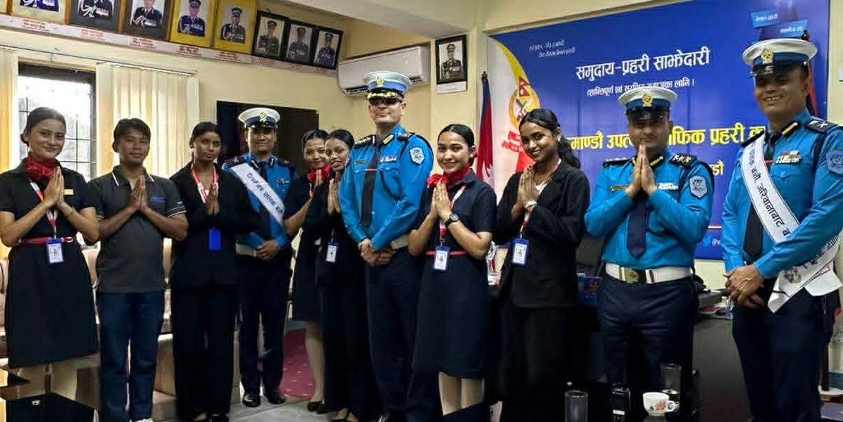 वायु सुन्दरी ट्राफिक सचेतना कार्यक्रममा