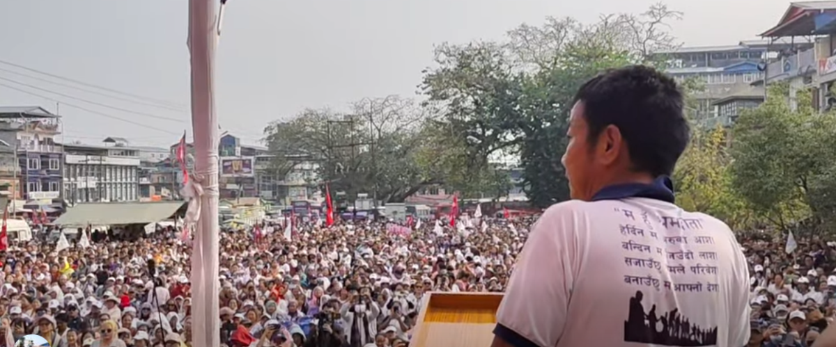 रास्वपाले चुनाव जिते बालेनलाई जिल्याउँदै रवि प्रधानमन्त्री बन्ने हर्क साम्पाङको ठोकुवा