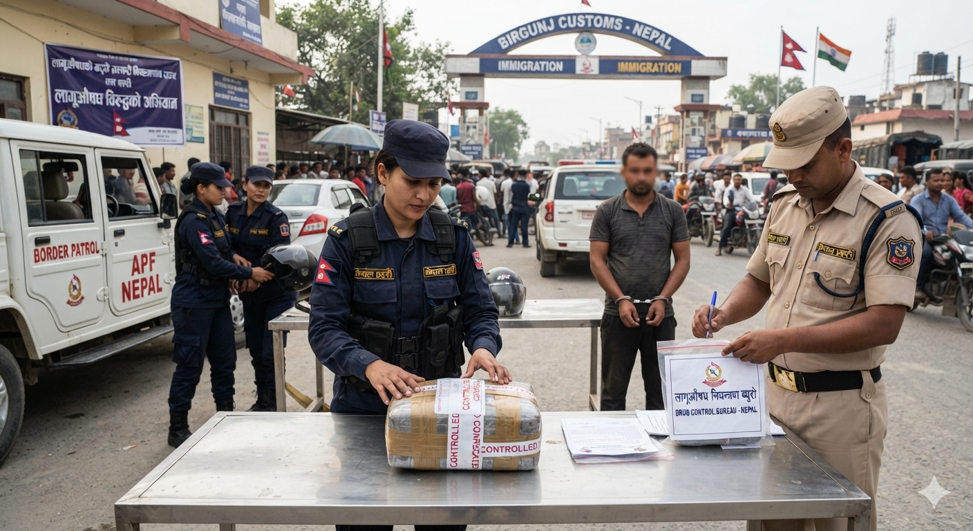 लागूऔषधको बढ्दो तस्करी र नियन्त्रणको प्रयास
