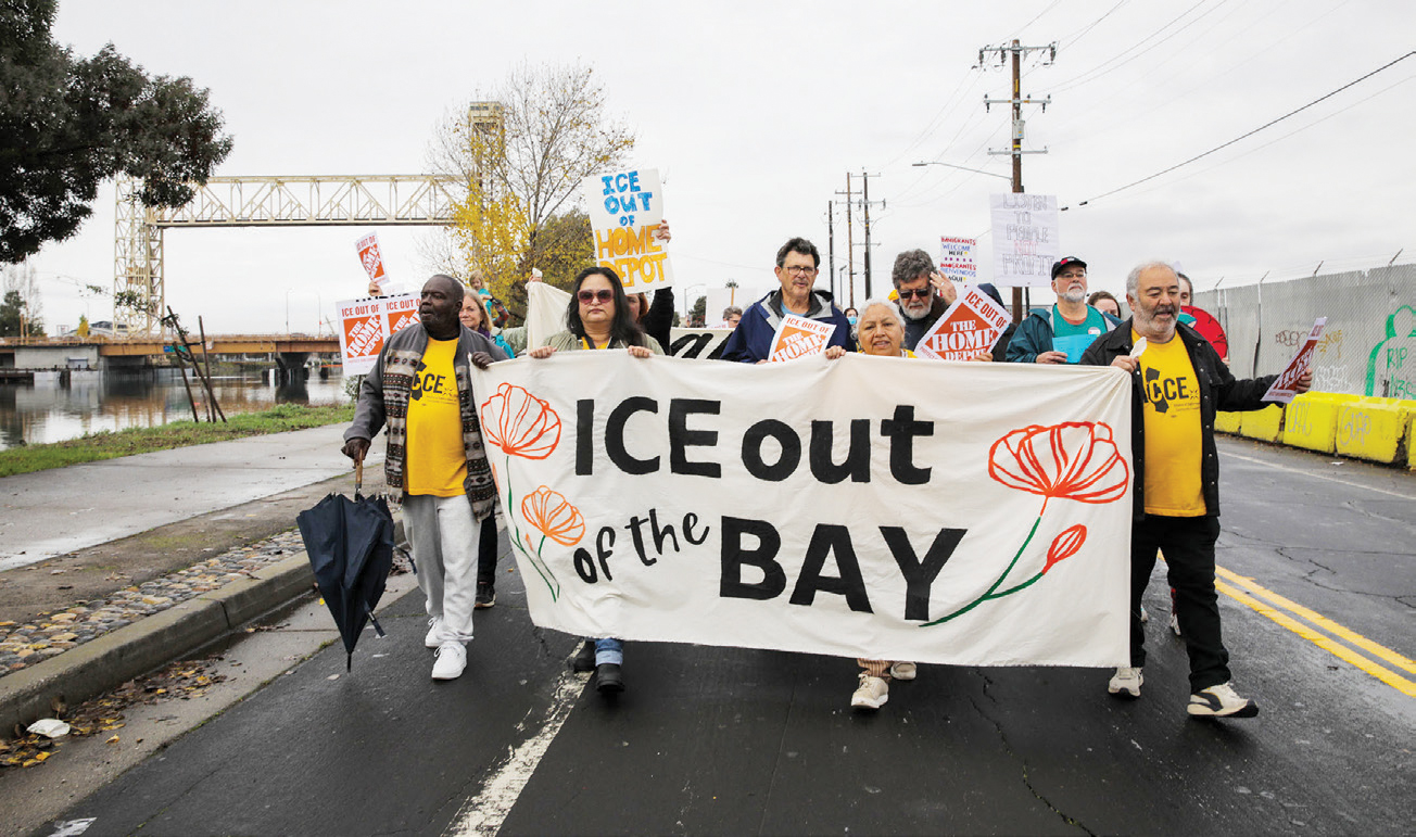 अमेरिकाको क्यालिफोर्नियामा प्रदर्शन