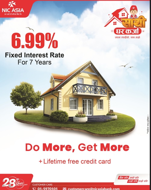 ६.९९ प्रतिशत स्थिर ब्याजदरमा १० करोडसम्म कर्जा