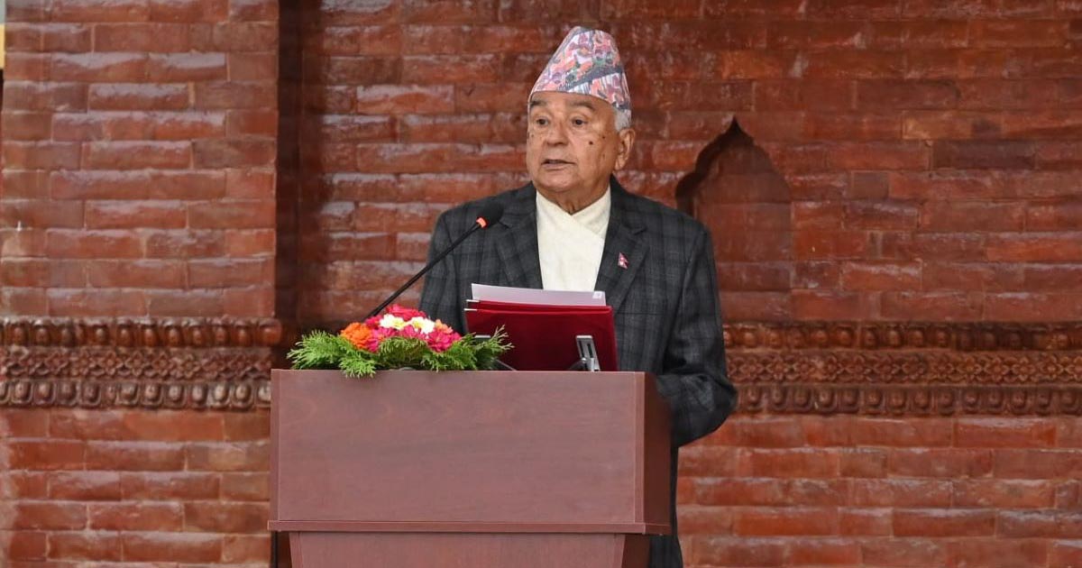 प्रेम, मानवता र शान्तिको उच्चतम अभ्यासबाट जीवन दर्शन अभिप्रेरित हुन्छ : राष्ट्रपति
