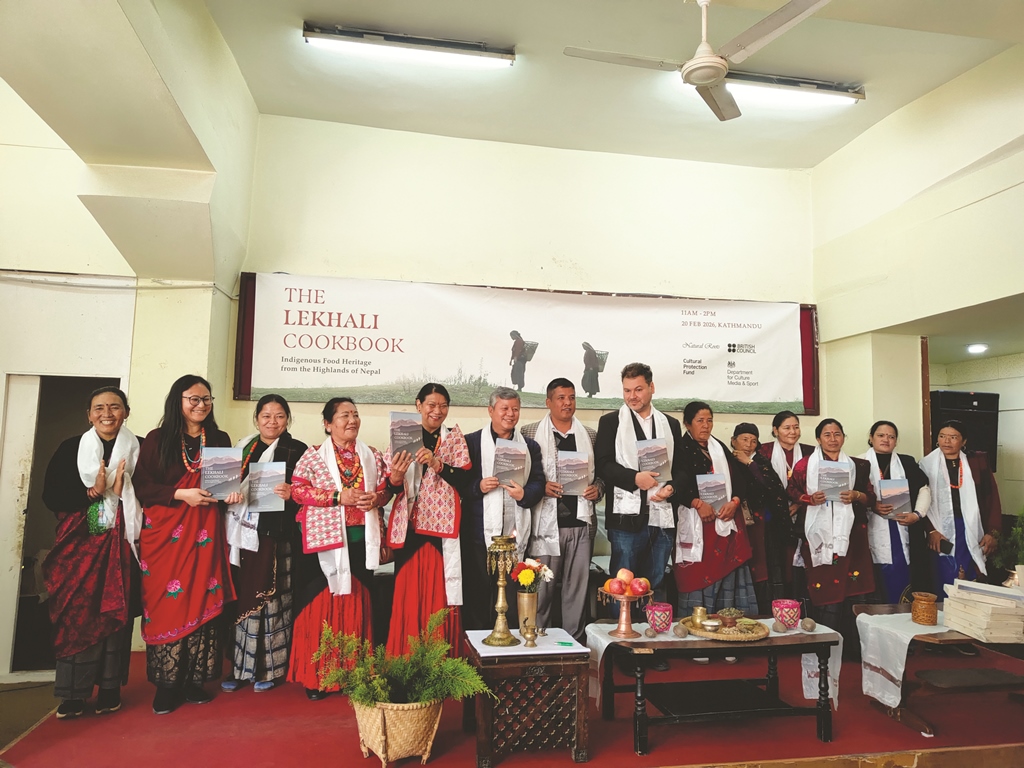 रैथाने खानाको परिकारसम्बन्धी ‘द लेखाली कुकबुक’ विमोचन